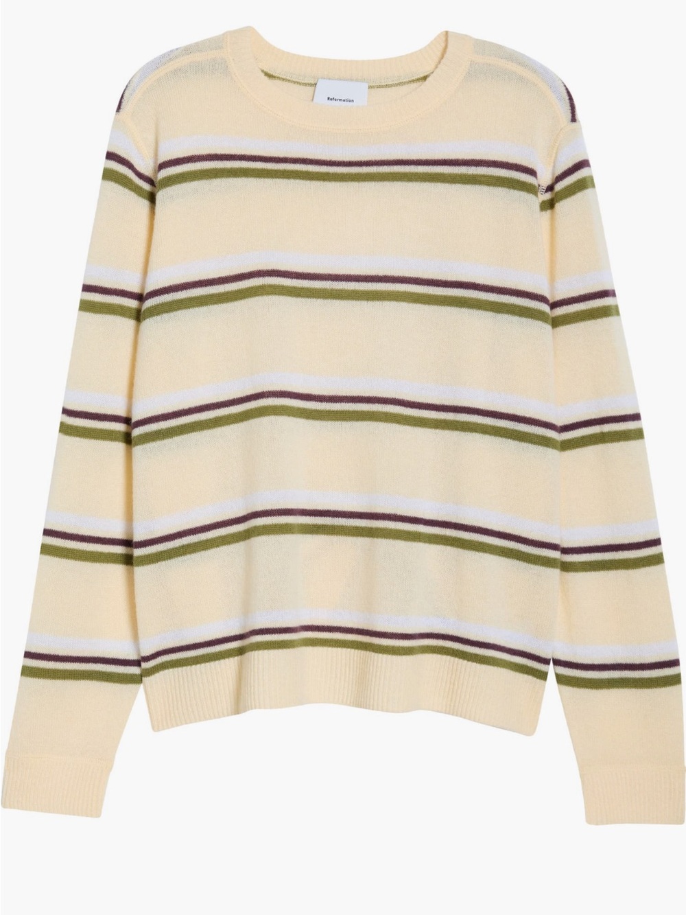 Reformation Cashmere Boyfriend Sweater size Medium